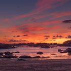 Abendhimmel am Plage de Saint-Guirec