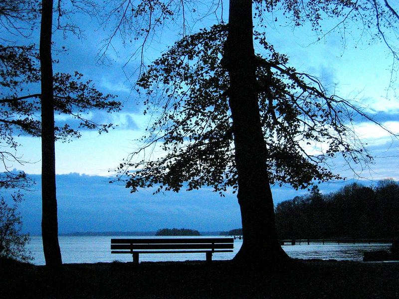 Abendhimmel am Starnberger See
