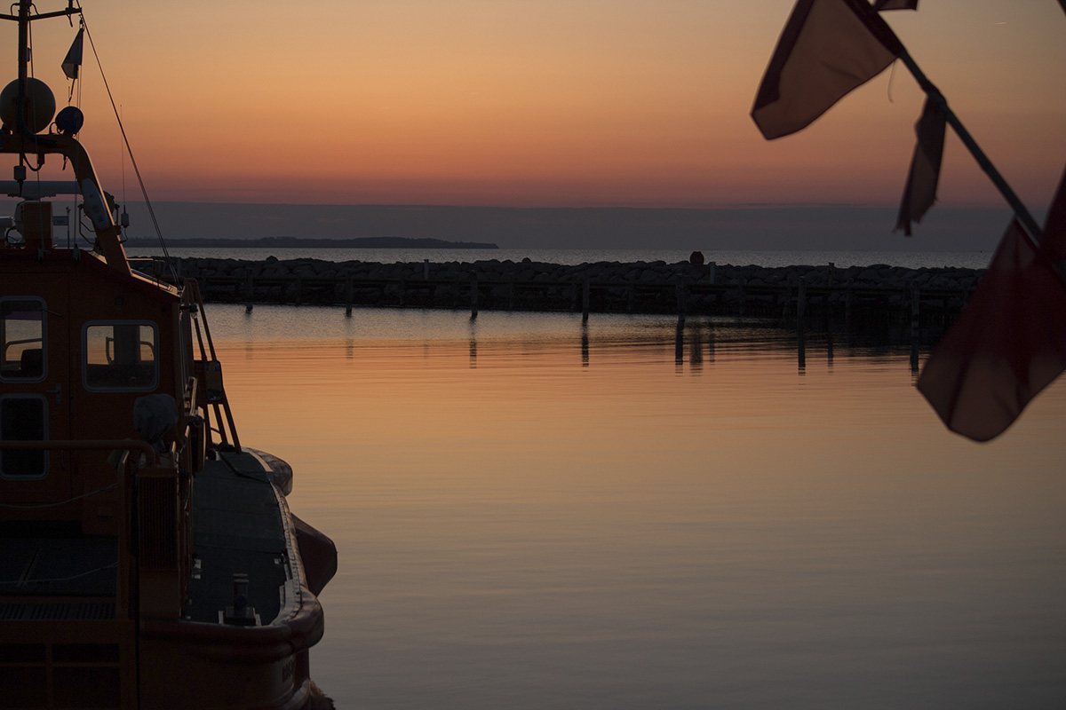 Abendhimmel an der Ostsee