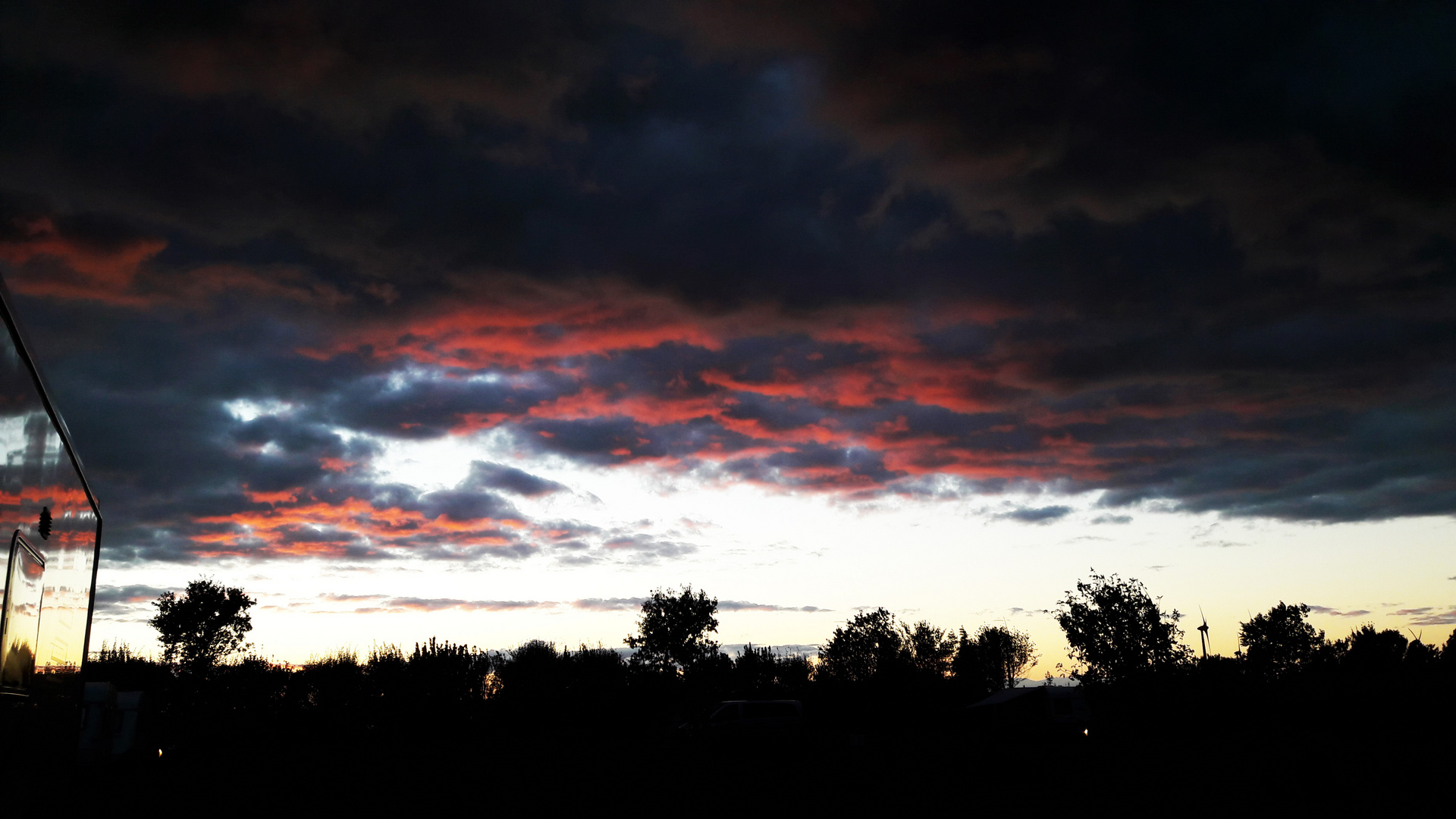 Abendhimmel auf Fehmarn