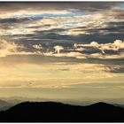 Abendhimmel-Balonfahrt