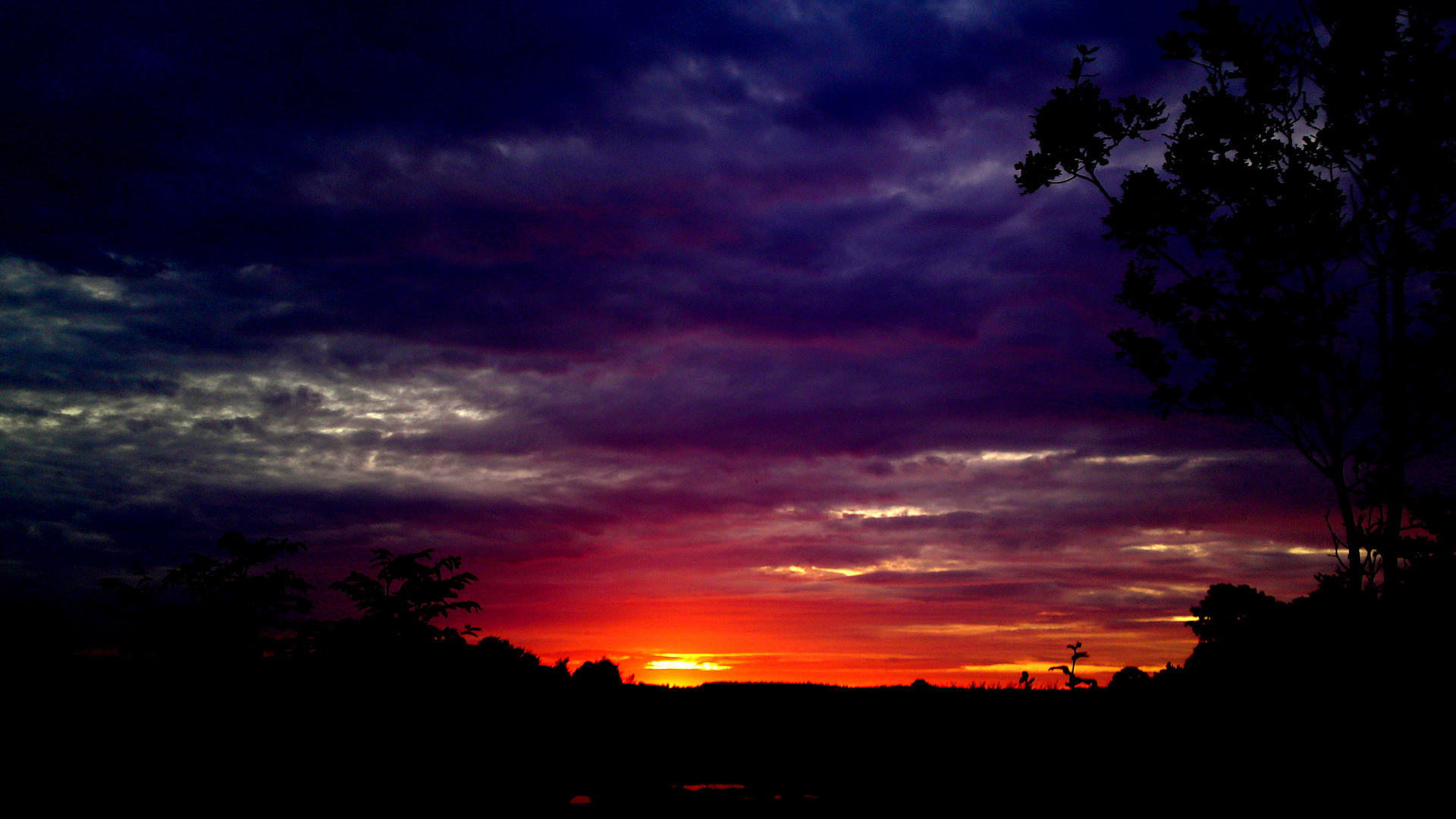 Abendhimmel bearbeitet