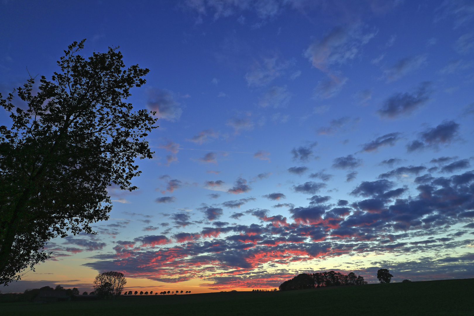 Abendhimmel bei Diestedde