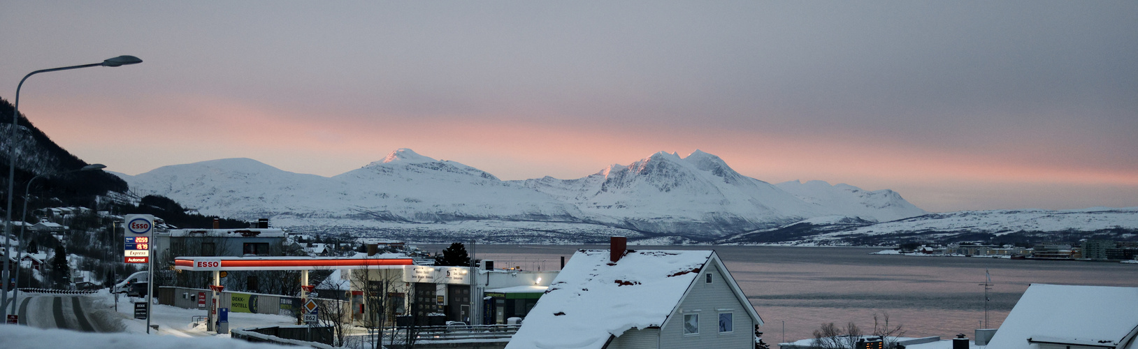 Abendhimmel bei Tromso