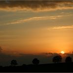 Abendhimmel / coucher du soleil