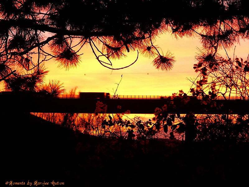 Abendhimmel Dezember 2013