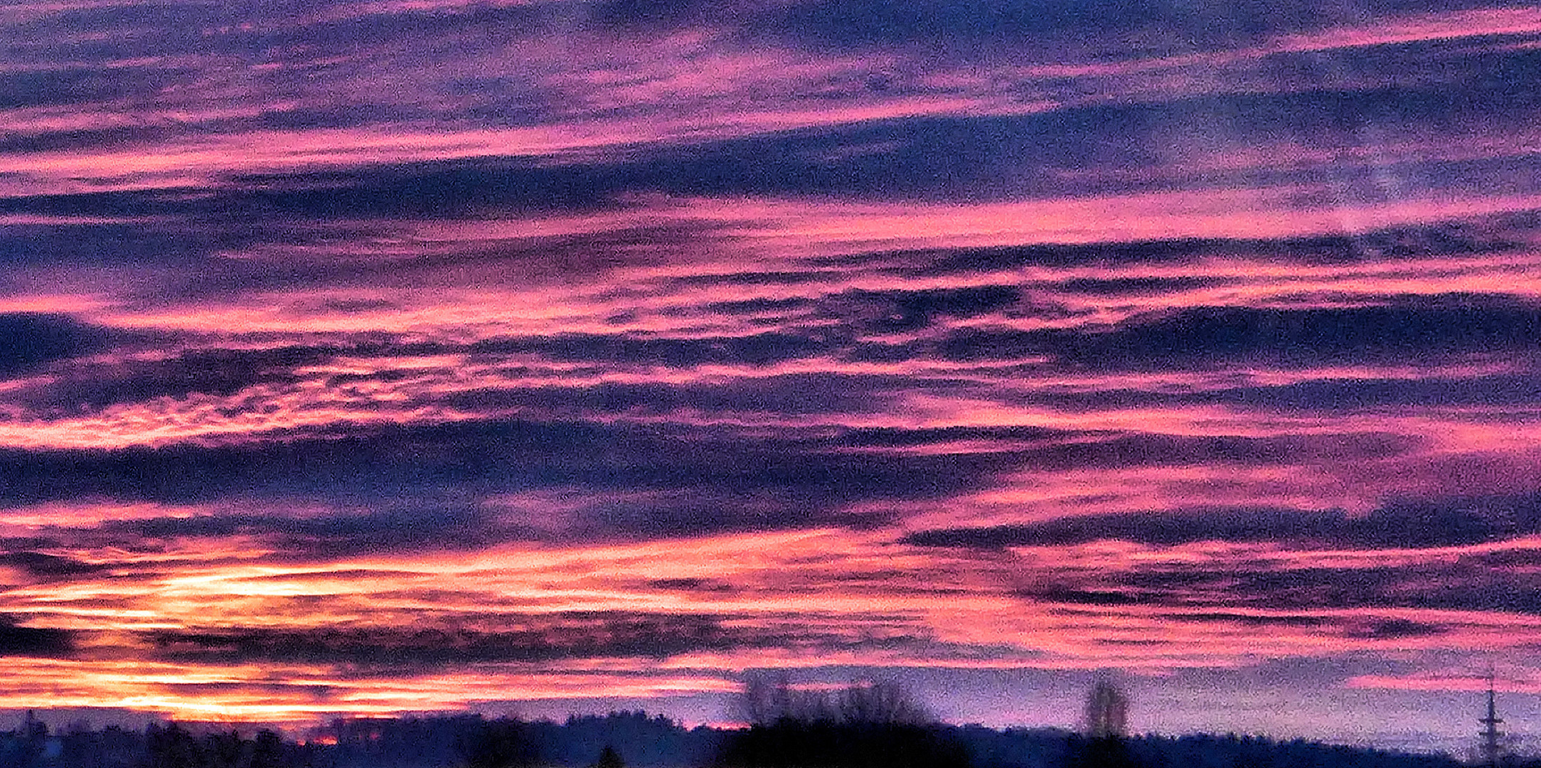 Abendhimmel heute