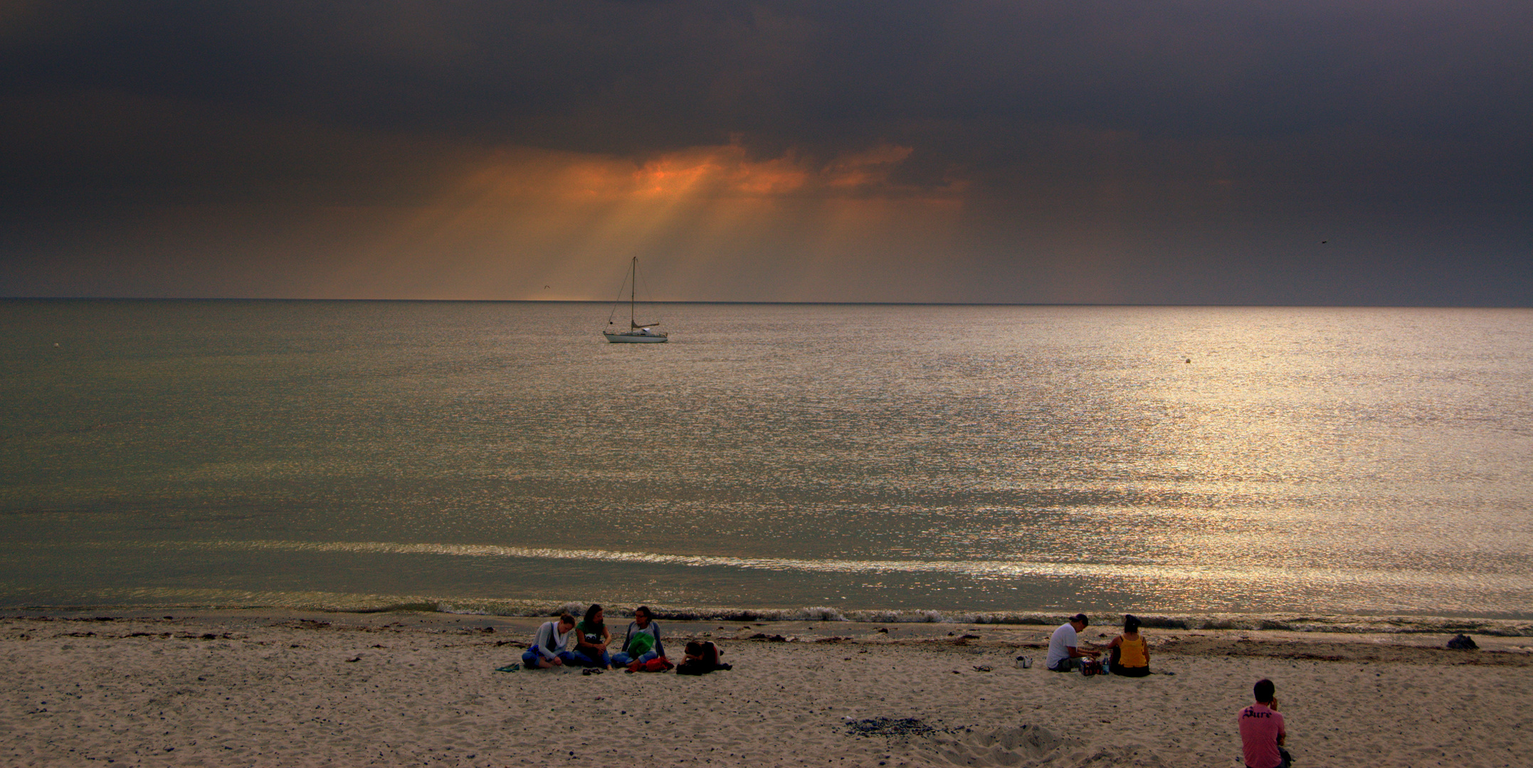 Abendhimmel Hiddensee