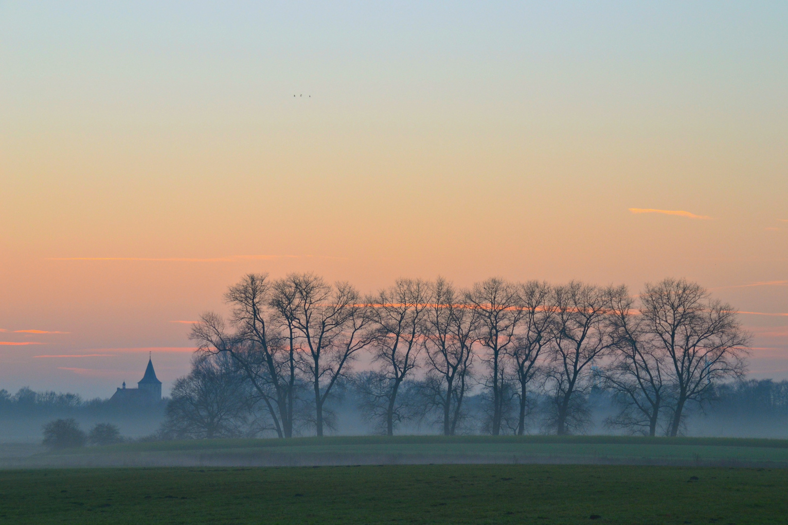 Abendhimmel im Münsterland