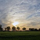 Abendhimmel im Münsterland