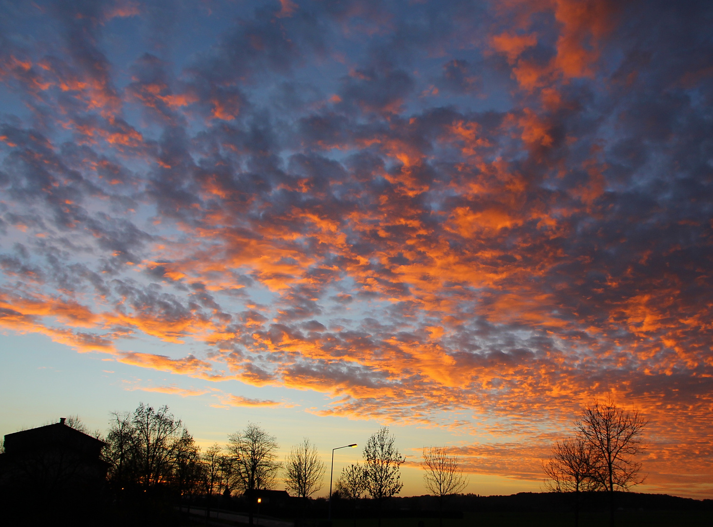 Abendhimmel im November