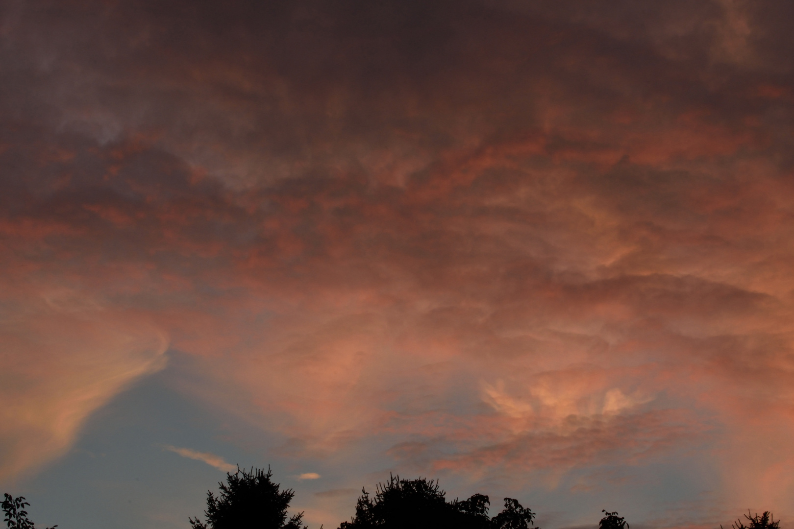 Abendhimmel im September