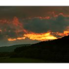 Abendhimmel im späten August