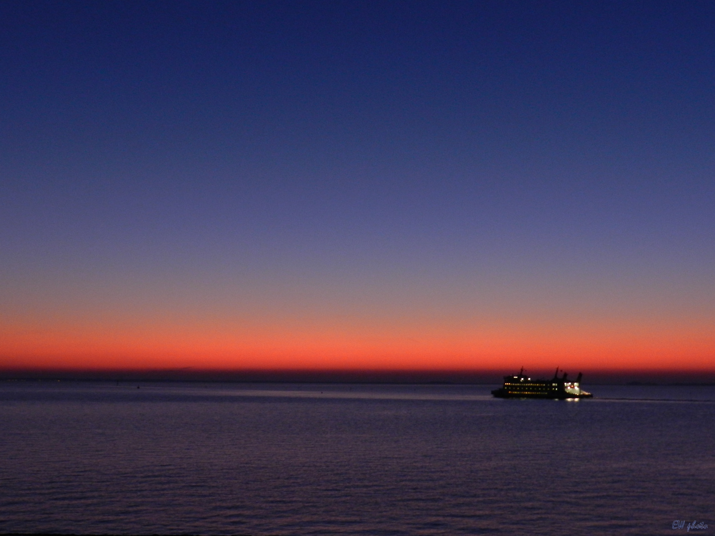 Abendhimmel im Spätherbst 2011 - II -