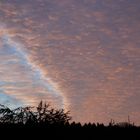 Abendhimmel im Süden Hamburgs