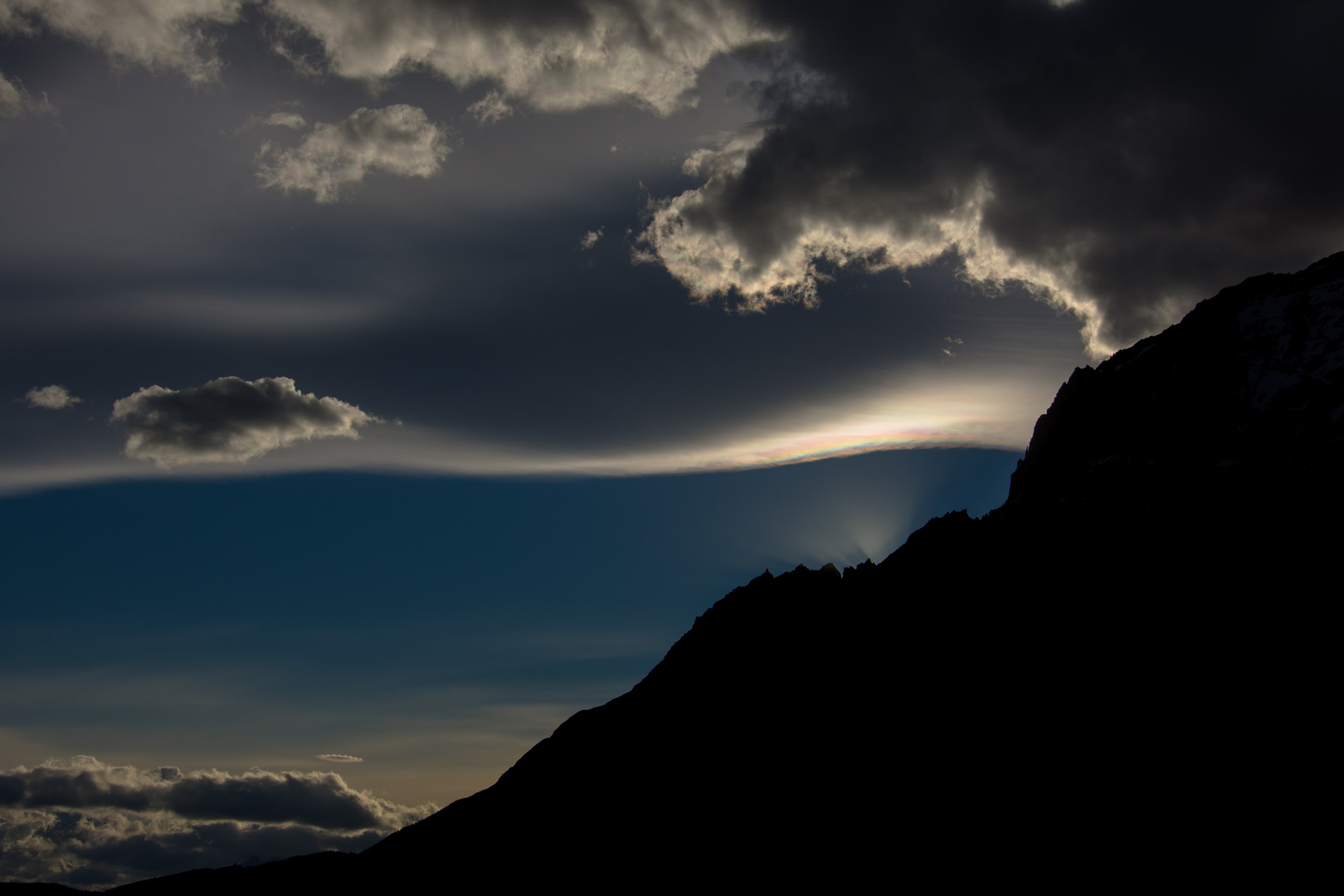 abendhimmel im torres del paine np