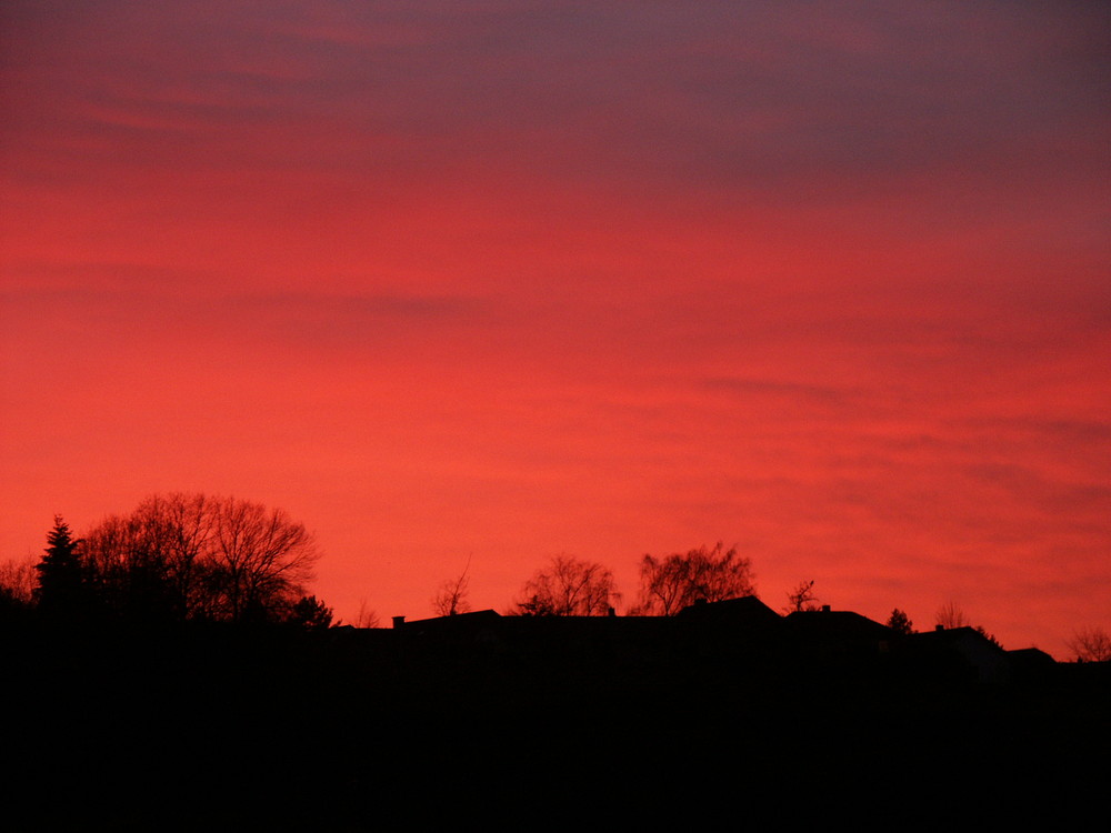 Abendhimmel im Vorgebirge 2