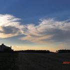 Abendhimmel in Booßen