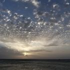 Abendhimmel in Cádiz 