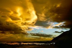 Abendhimmel in Kaikoura - Neuseeland - Südinsel