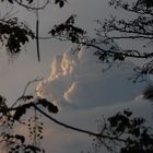 Abendhimmel in Kandy