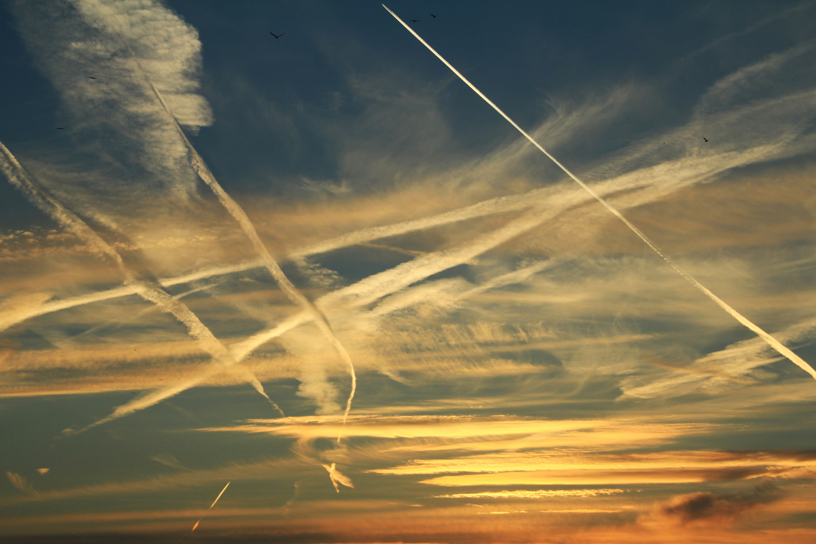 Abendhimmel in Katwijk aan zee