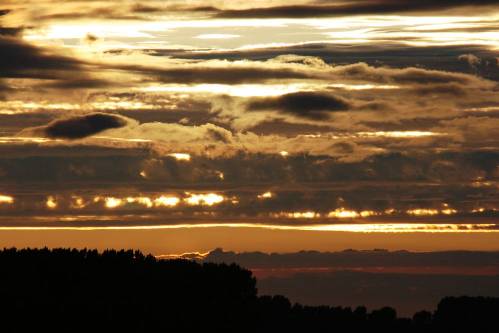 Abendhimmel in Zeeland / Holland