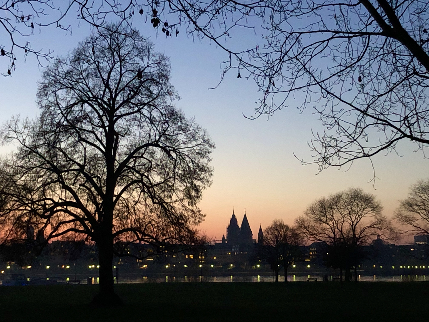 Abendhimmel -  Maaraue