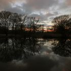 Abendhimmel mit Wolken