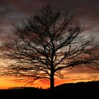 Abendhimmel nach dem Sonnenuntergang