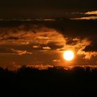 Abendhimmel nach Regenschauer