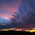 Abendhimmel nach Sonnenuntergang