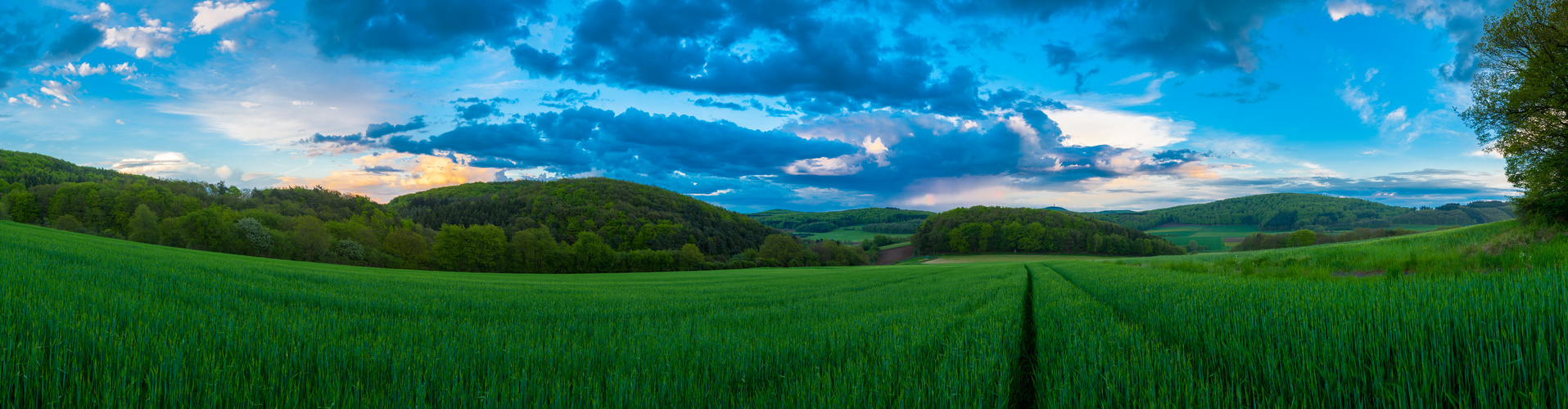 Abendhimmel Pano