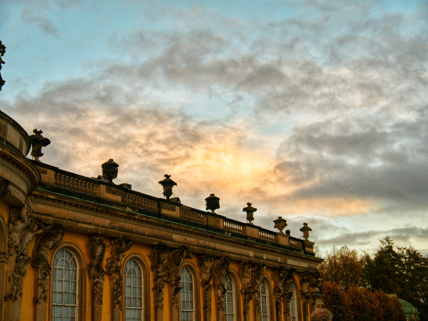 Abendhimmel Potsdam