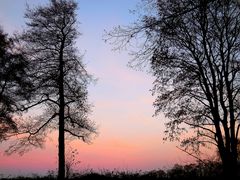 Abendhimmel Richtung Osten