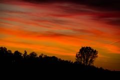 Abendhimmel - Romantik im Sünteltal