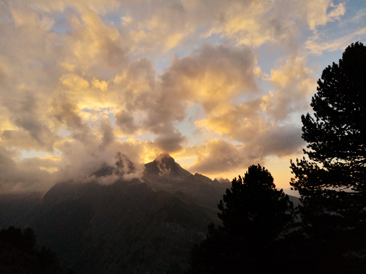 Abendhimmel Schachernhaus 20180907