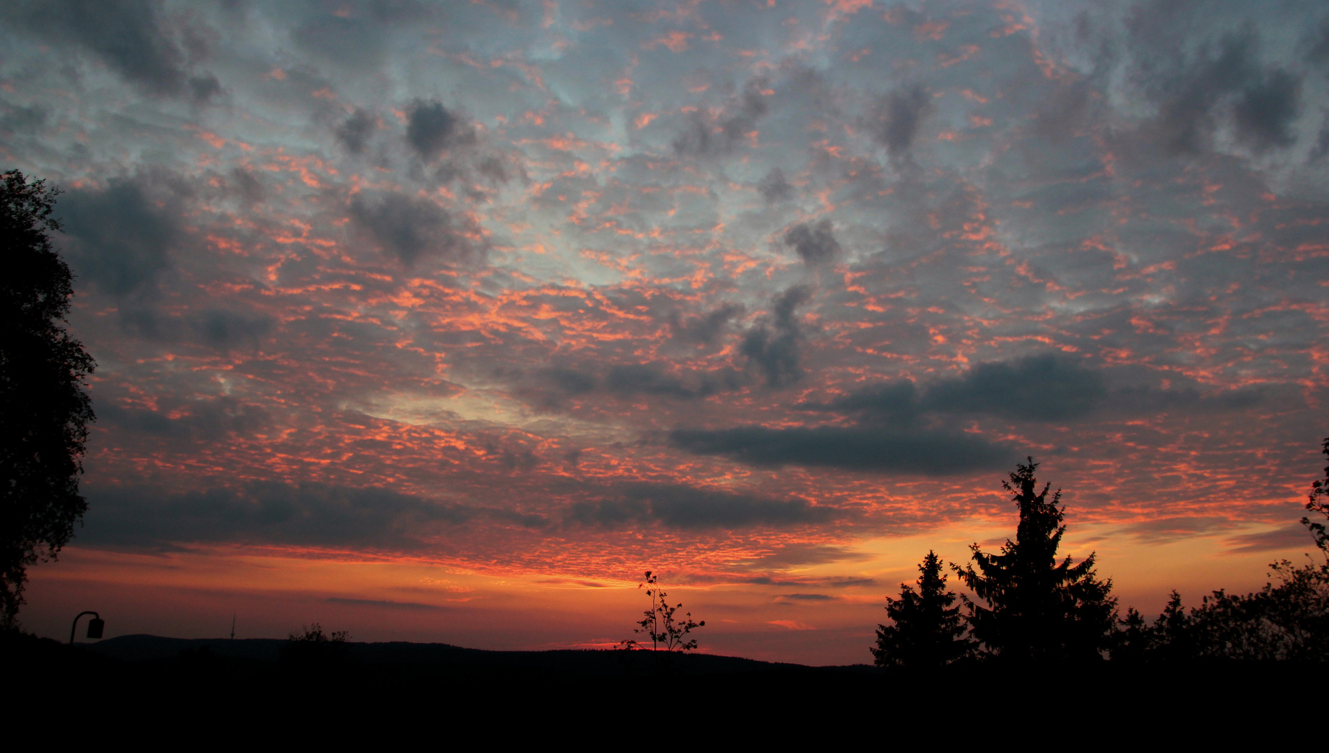 Abendhimmel über Altastenberg