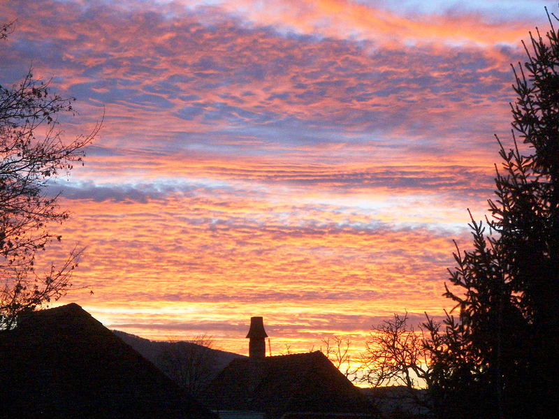 Abendhimmel über Ar....... ein schöner Tag geht zu Ende