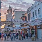 Abendhimmel über Arequipa