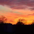 Abendhimmel über Bergkamen