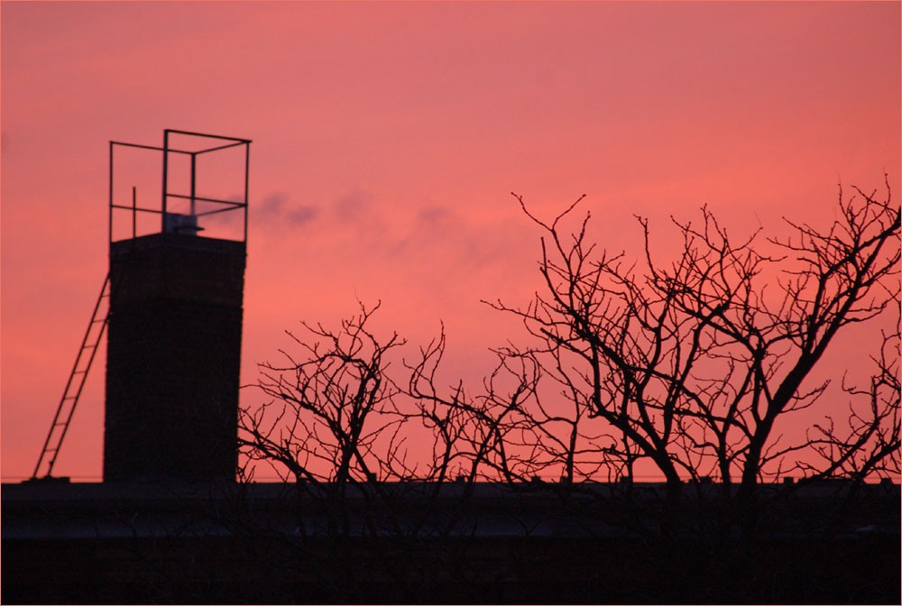 Abendhimmel über Berlin