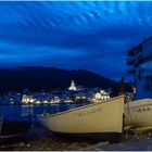 Abendhimmel über Cadaques