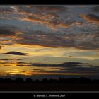 Abendhimmel über dem Bensheimer Hof