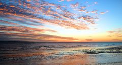 Abendhimmel über dem Gulf of Carpentaria
