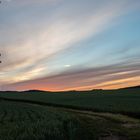 Abendhimmel über dem Harz