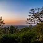 Abendhimmel über dem Maintal