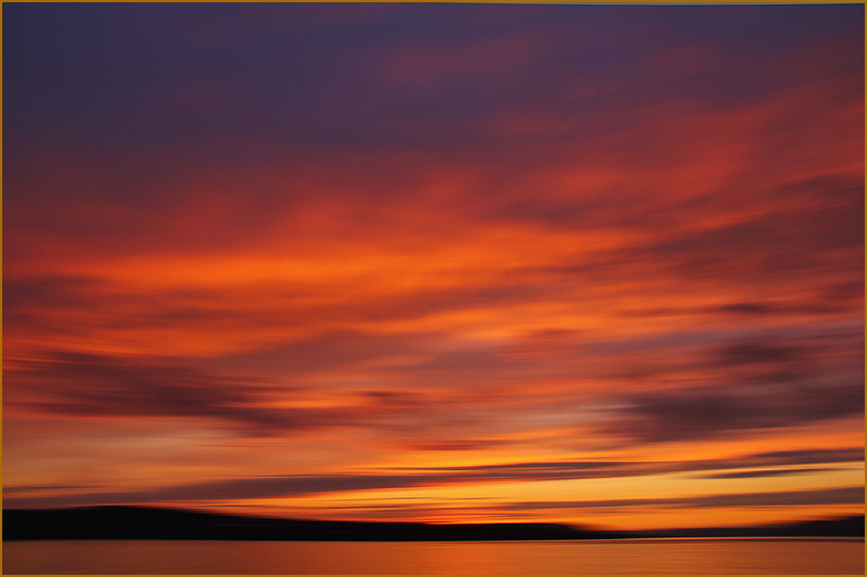 Abendhimmel über dem Überlinger See