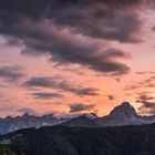 *Abendhimmel über den Dolomiten*