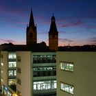 Abendhimmel über der Altstadt...